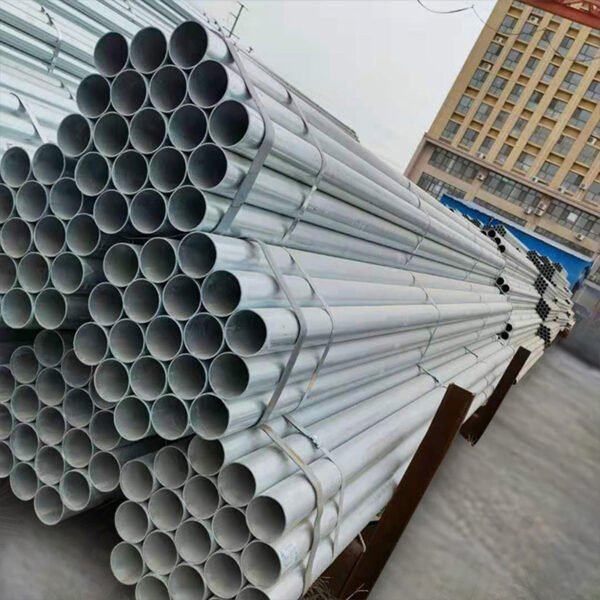 Zinc Coating Z275g Hollow Structural Steel Tubing Ms Pipe Hot Dip Galvanized Steel square tube 50*50 mm Metal Steel Pipe galvanized Steel round Pipe - Image 5