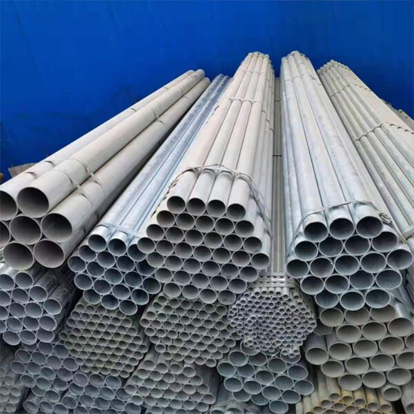Zinc Coating Z275g Hollow Structural Steel Tubing Ms Pipe Hot Dip Galvanized Steel square tube 50*50 mm Metal Steel Pipe galvanized Steel round Pipe - Image 4