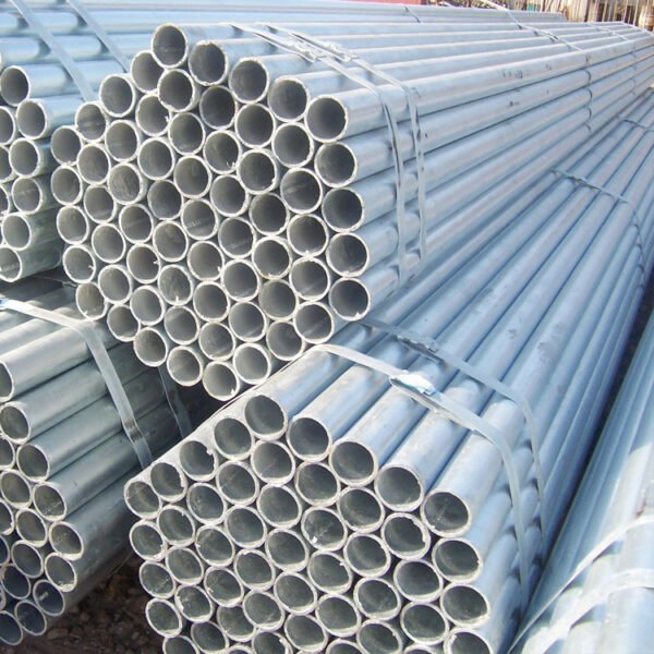 Zinc Coating Z275g Hollow Structural Steel Tubing Ms Pipe Hot Dip Galvanized Steel Tube 50*50 mm Metal Steel Pipe