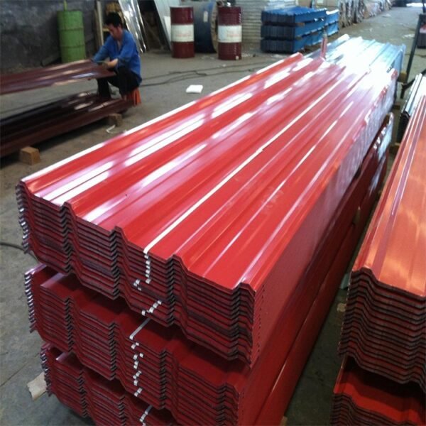 Dx52D SGCC Galvalume Coated Color Painted GI Galvanized Corrugated Roofing Sheet 800mm 900mm 1000mm Zinc Roof Plate Sheet for construction - Image 4