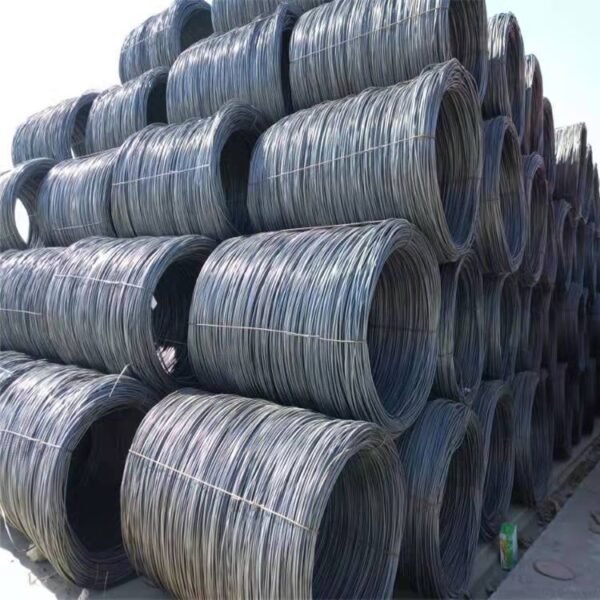 Low Carbon Steel Wire Q195 Q235 SAE1010 5.5mm 5.0mm 6mm 8mm SAE1006 SAE1008 82B Hot Rolled Welded carbon steel Wire Rod for Nail - Image 2