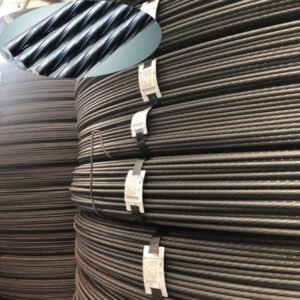 12.6mm Twisted Prestressed Concrete Steel Bar Iron Rod For Concrete