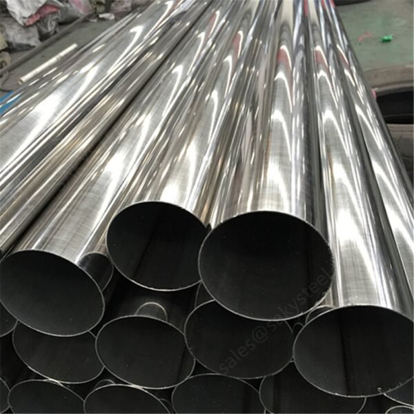 stainless steel Round Pipe 2B BA 8K mirror finished Stainless Steel tube ASTM A270 A554 SS304 316L 316 310s 440 1.4301 321 904l 201 Square Pipe Ss Seamless Tube
