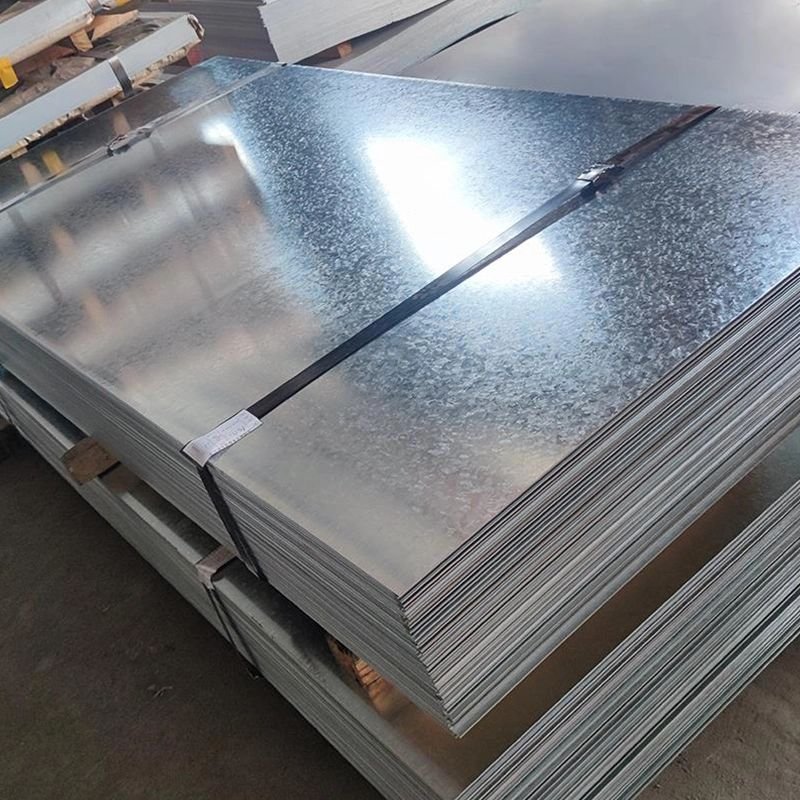 ASTM A653 SGCC SCGA DX51D+Z Zinc Coated 4*8 Feet GI Steel Plate G60 G90 Z180 Z275 Hot Dipped Galvanized Steel Sheet