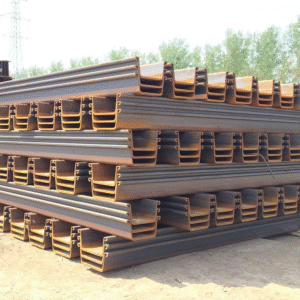 Hot Rolled Z Type Y390 Q390 Astm A36 Q345 Steel Sheet Pile SYW295 SYW390 SY295 SPIII U Type Hot Rolled Carbon Section Steel Piling Steel Sheet Pile
