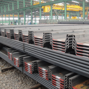 Hot Rolled Z Type Y390 Q390 Astm A36 Q345 Steel Sheet Pile SYW295 SYW390 SY295 SPIII U Type Hot Rolled Carbon Section Steel Piling Steel Sheet Pile