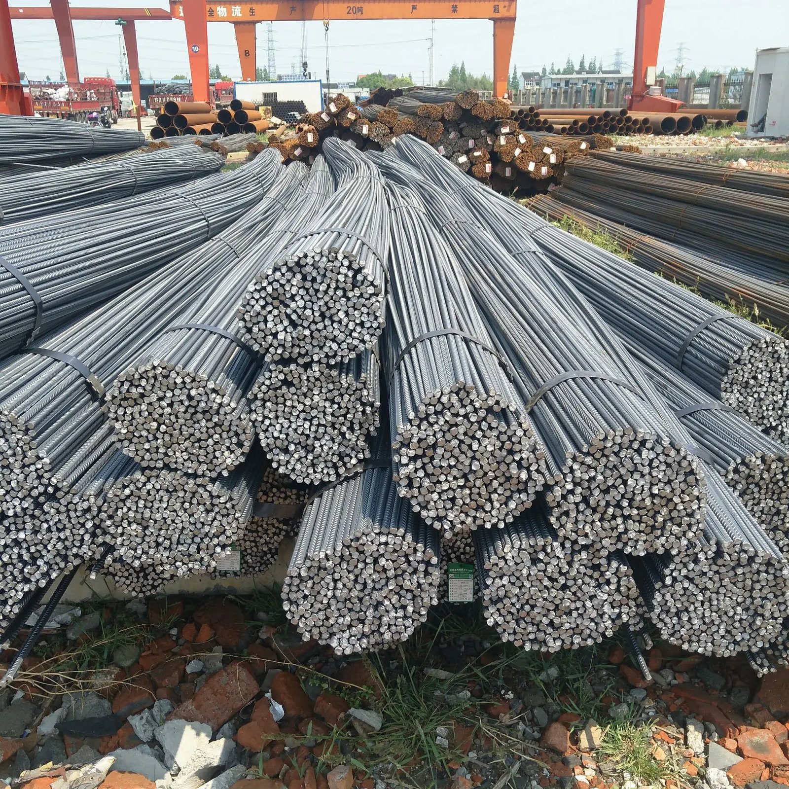 ASTM 201 304 316 Stainless Steel Rebar 6mm-30mm Diameter Custom Cut Length carbon steel rebar HRB400E HRB500E 6-40MM Straight Bar Coil Bar